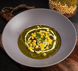 Palak corn